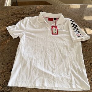 Hugo White Polo Shirt for Men